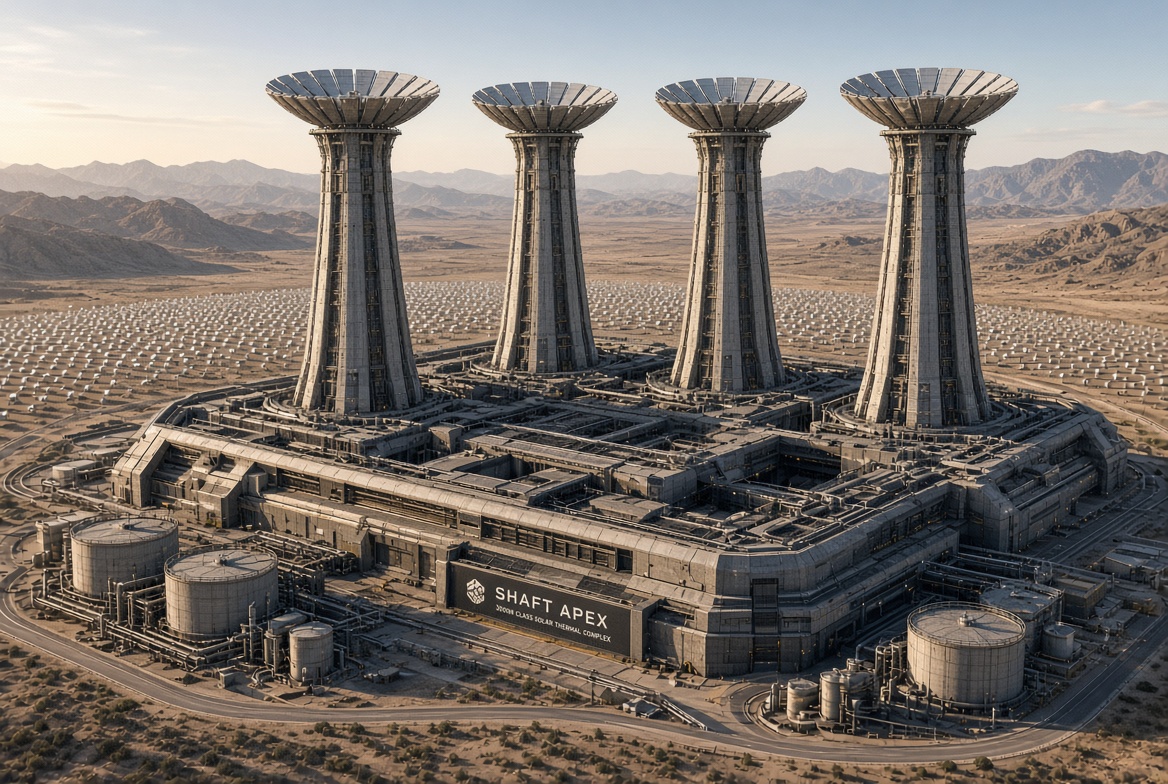 3D model of the complete complex